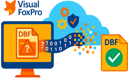 .DBF file repair tool